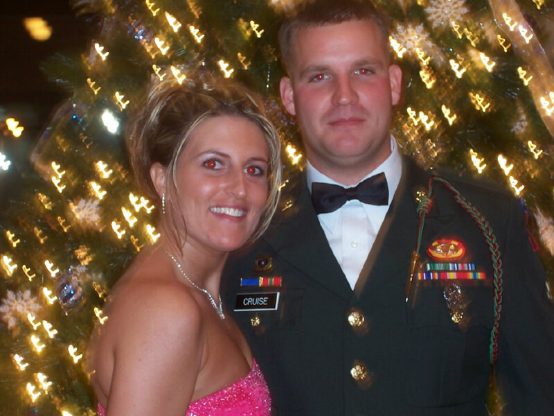 Chris and Amber at the Army Ball